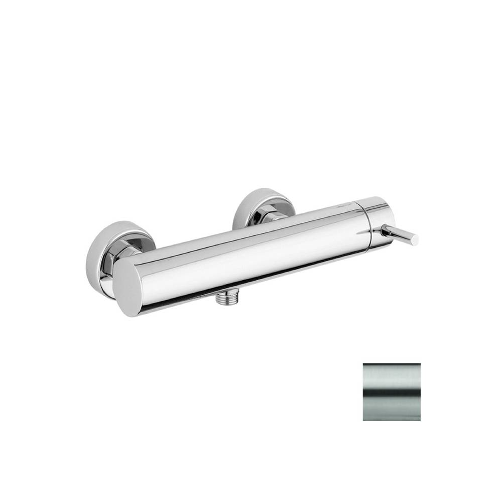 Miscelatore doccia serie Stick modello SK168ST steel looking Paffoni by CeramicStore | Lo specialista del tuo bagno