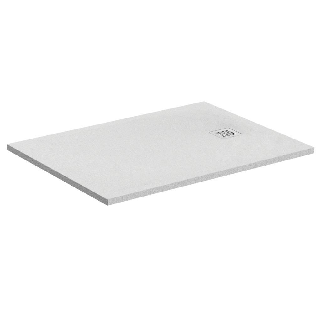 Piatto doccia Ultra Flat S Effetto Pietra 100x120 di Ideal Standard - Bianco by CeramicStore | Lo specialista del tuo bagno