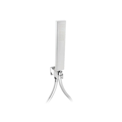 Kit doccetta monogetto e supporto a muro con presa acqua 1/2'' Metaform - Cromo by CeramicStore | Lo specialista del tuo bagno