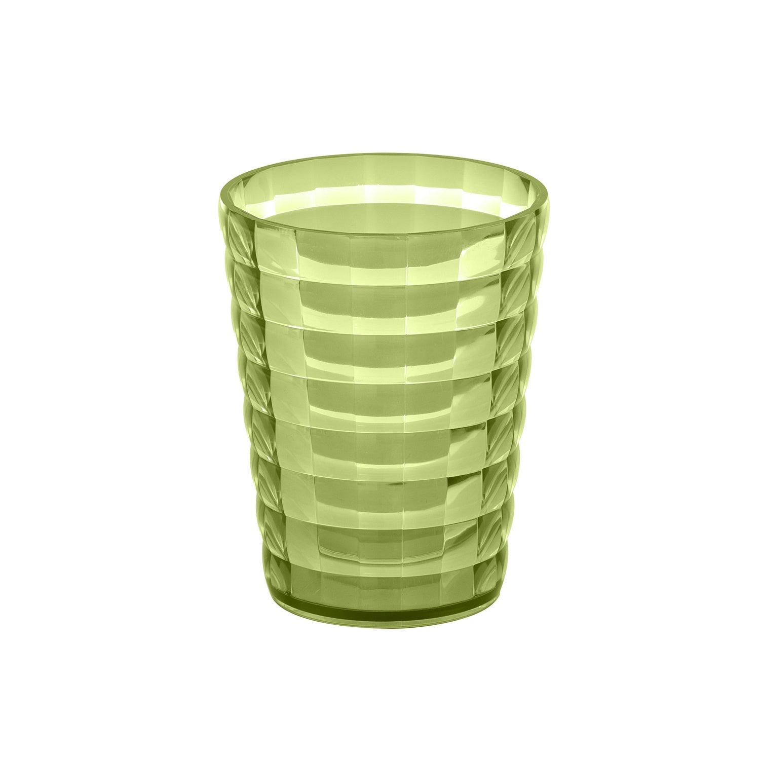 Portaspazzolini da appoggio Gedy serie Glady - Verde Acido