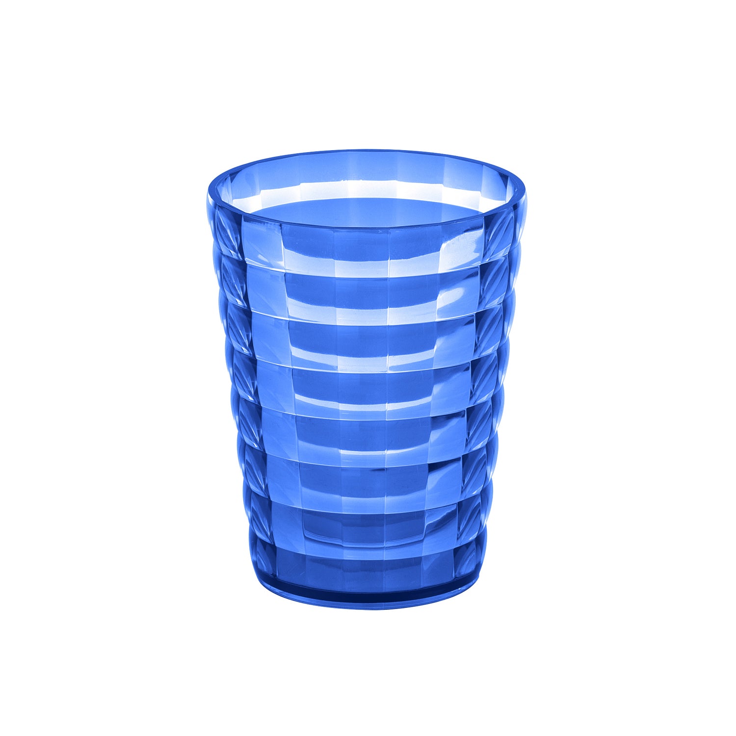 Portaspazzolini da appoggio Gedy serie Glady - Blu