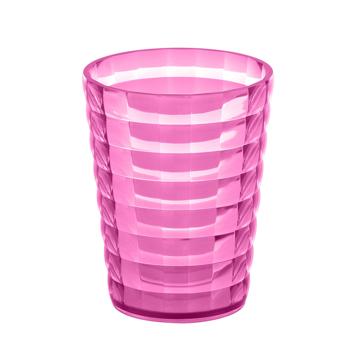 Portaspazzolini da appoggio Gedy serie Glady - Fucsia