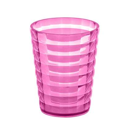 Portaspazzolini da appoggio Gedy serie Glady - Fucsia