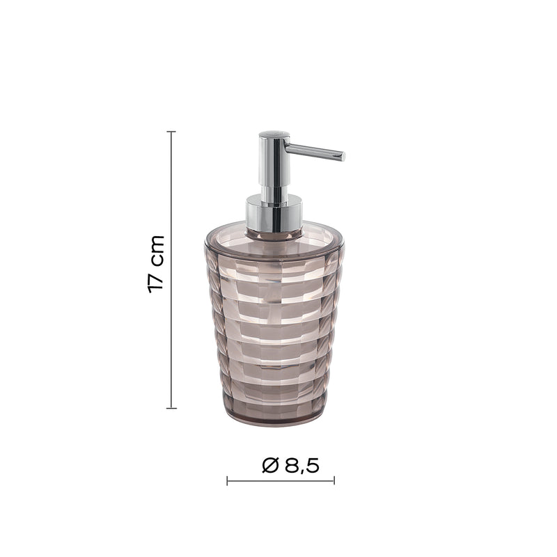 Dosasapone da appoggio Gedy serie Glady - Moka