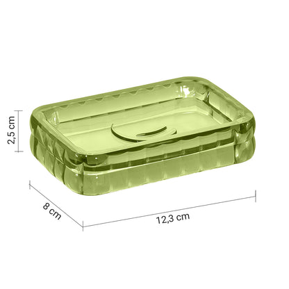 Portasapone da appoggio Gedy serie Glady - Verde Acido