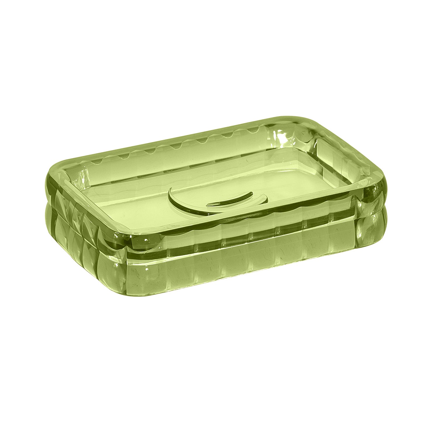 Portasapone da appoggio Gedy serie Glady - Verde Acido