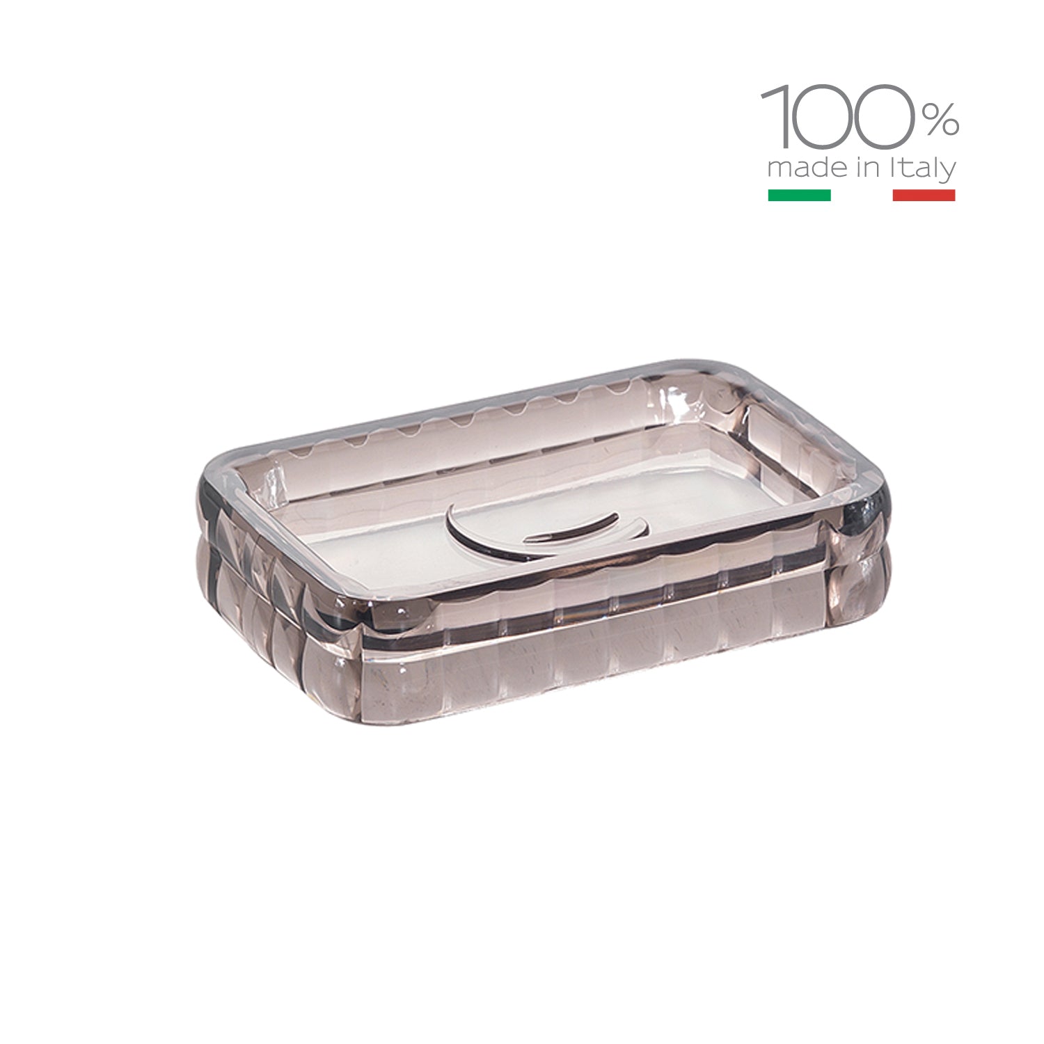 Portasapone da appoggio Gedy serie Glady - Moka