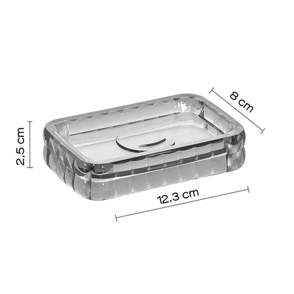 Portasapone da appoggio Gedy serie Glady - Antracite