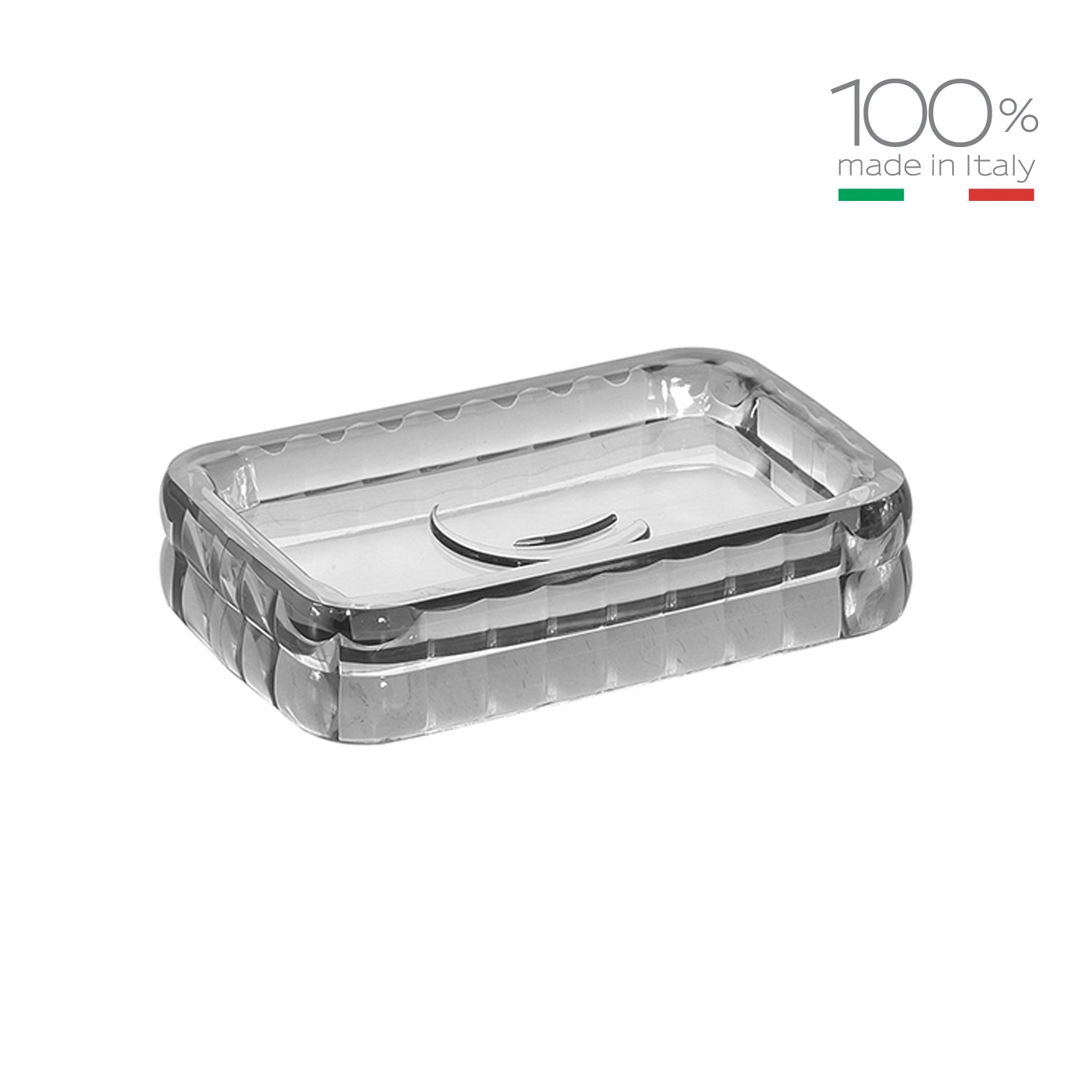 Portasapone da appoggio Gedy serie Glady - Antracite