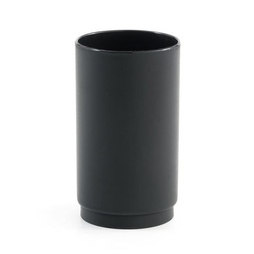 Bicchiere porta spazzolini Barney in ceramica nero | Leroy Merlin Bicchiere porta spazzolini Barney in ceramica nero | Leroy Merlin