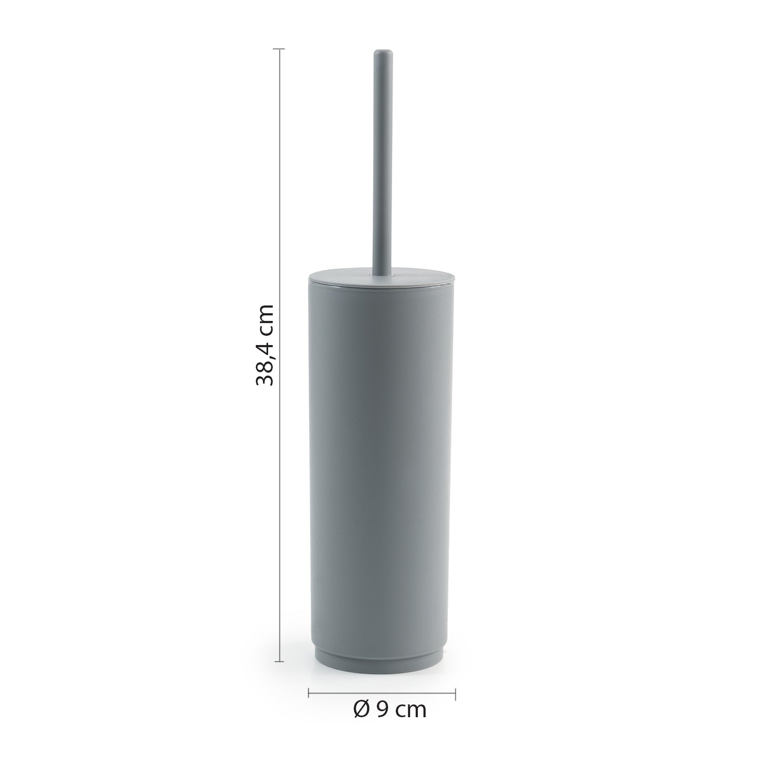 Scopino in resina Gedy serie Sharon - Grigio by CeramicStore | Lo specialista del tuo bagno