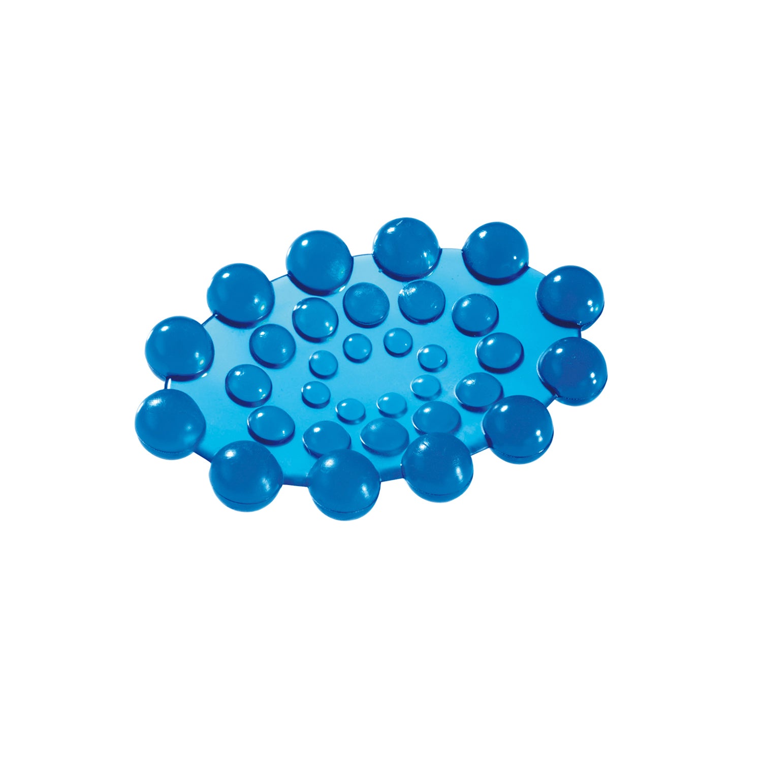 Portasapone Spot in PVC di Gedy - Azzurro
