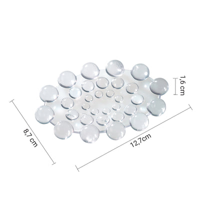 Portasapone Spot in PVC di Gedy - Trasparente