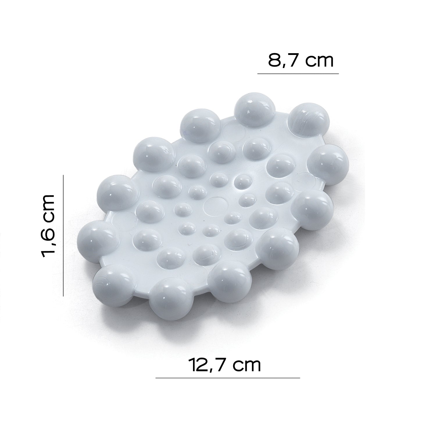 Portasapone Spot in PVC di Gedy - Bianco