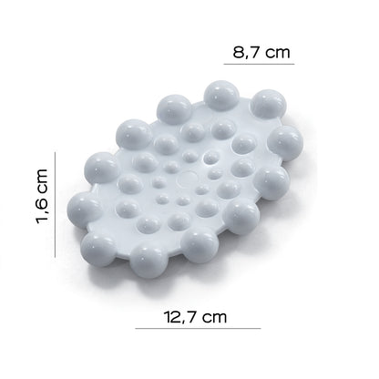 Portasapone Spot in PVC di Gedy - Bianco