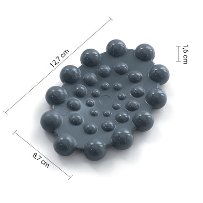 Portasapone Spot in PVC di Gedy - Grigio