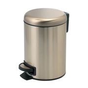Portarifiuti 5 lt in Acciaio Inox modello Potty di Gedy - Oro Matt by CeramicStore | Lo specialista del tuo bagno