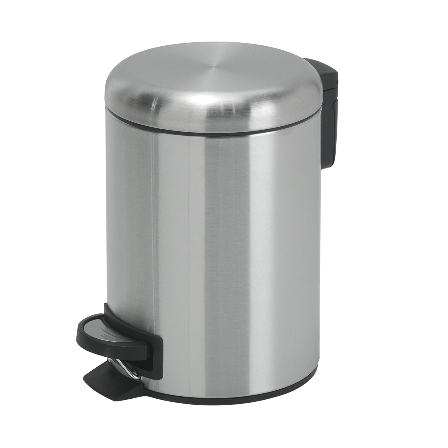 Portarifiuti 3 lt in Acciaio Inox modello Potty di Gedy - Spazzolato by CeramicStore | Lo specialista del tuo bagno