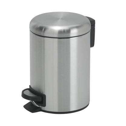 Portarifiuti 3 lt in Acciaio Inox modello Potty di Gedy - Spazzolato by CeramicStore | Lo specialista del tuo bagno