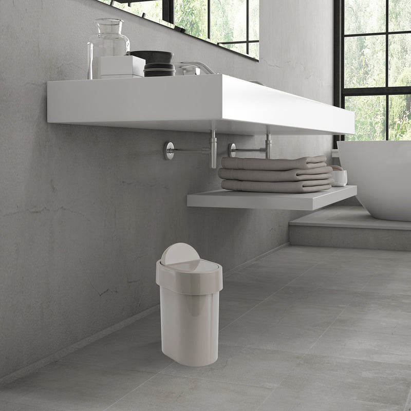 Portarifiuti da appoggio di Gedy serie Junior - Beige by CeramicStore | Lo specialista del tuo bagno
