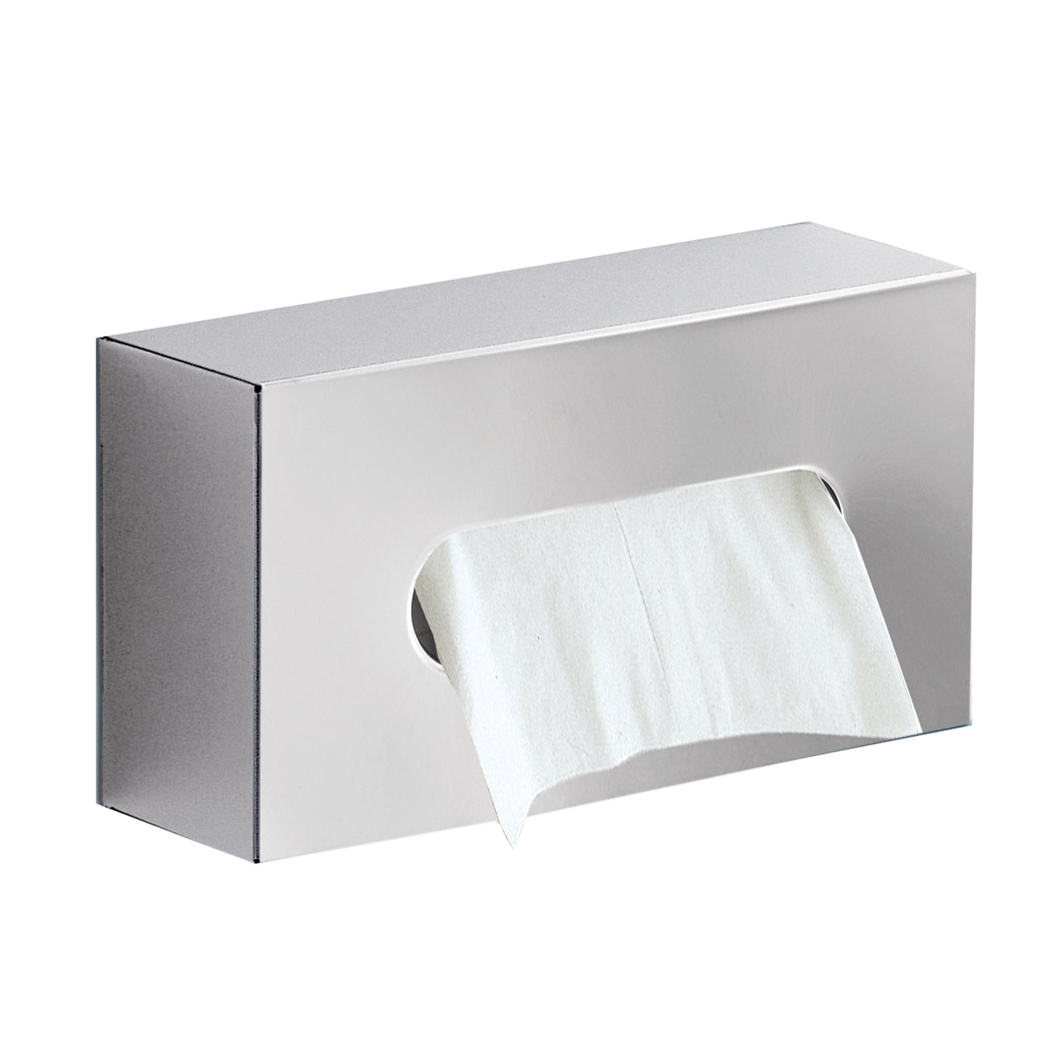 Gedy Porta Fazzoletti Rettangolare In Acciaio - Spazzolato by CeramicStore | Lo specialista del tuo bagno