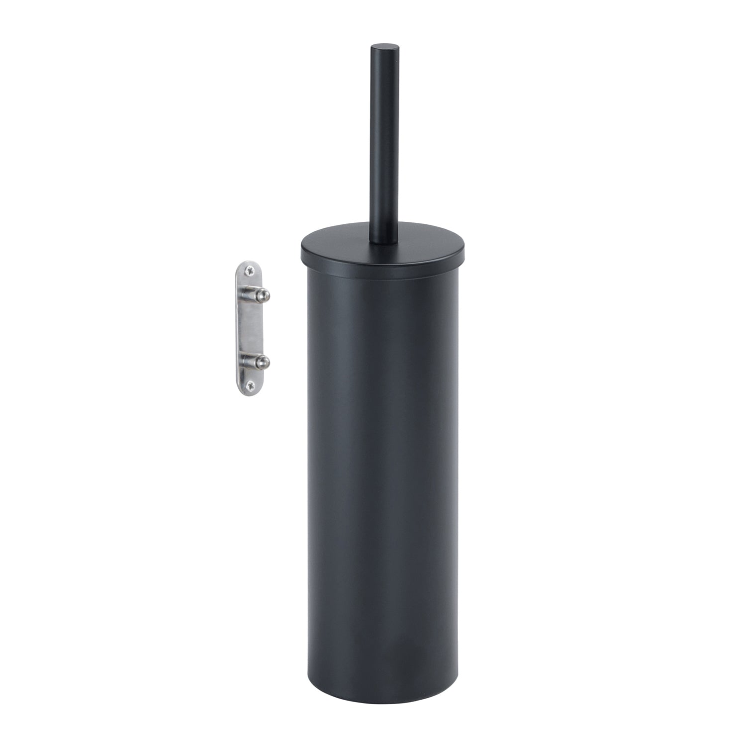 Scopino da muro modello Flip di Gedy in Acciaio Inox - Nero Matt by CeramicStore | Lo specialista del tuo bagno