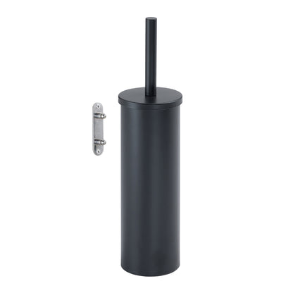 Scopino da muro modello Flip di Gedy in Acciaio Inox - Nero Matt by CeramicStore | Lo specialista del tuo bagno