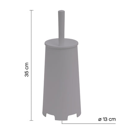 Scopino da appoggio di Gedy modello Oscar - Grigio by CeramicStore | Lo specialista del tuo bagno