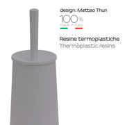 Scopino da appoggio di Gedy modello Oscar - Grigio by CeramicStore | Lo specialista del tuo bagno
