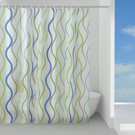 Tenda doccia in Peva 240x200 cm modello Liane di Gedy - Multicolore by CeramicStore | Lo specialista del tuo bagno