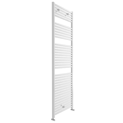 Termoarredo scaldasalviette in acciaio verniciato bianco 1230x500 interasse 450 Lazzarini Roma 605 Watt by CeramicStore | Lo specialista del tuo bagno