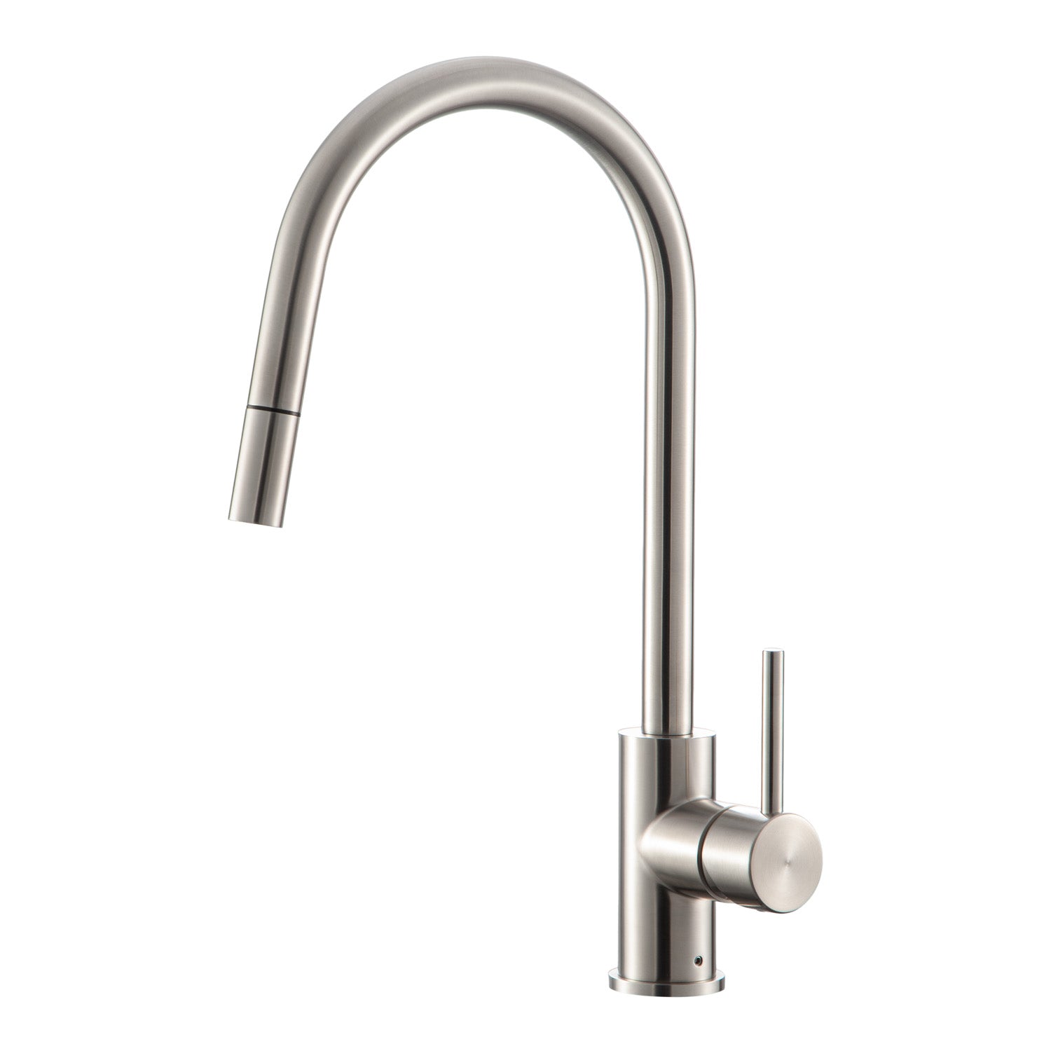 Miscelatore cucina con doccetta estraibile serie TriaSix in acciaio 316 spazzolato by CeramicStore | Lo specialista del tuo bagno