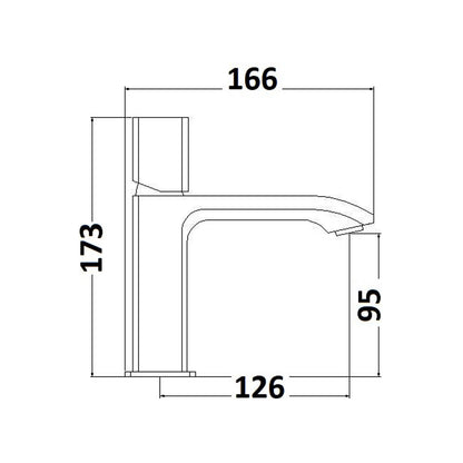 Miscelatore lavabo serie Ice in ottone cromato by CeramicStore | Lo specialista del tuo bagno