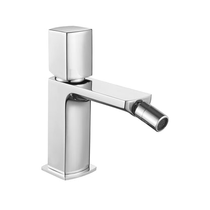 Coppia di miscelatori per lavabo e bidet serie Ice in ottone cromato by CeramicStore | Lo specialista del tuo bagno