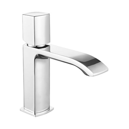 Coppia di miscelatori per lavabo e bidet serie Ice in ottone cromato by CeramicStore | Lo specialista del tuo bagno