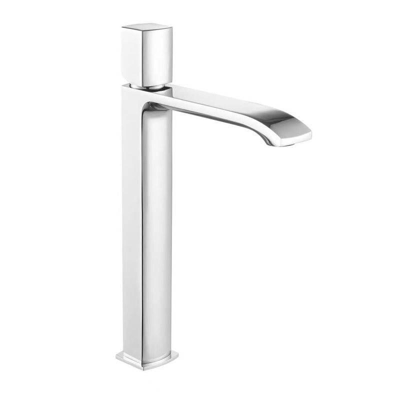 Coppia di miscelatori per lavabo alto e bidet serie Ice in ottone cromato by CeramicStore | Lo specialista del tuo bagno