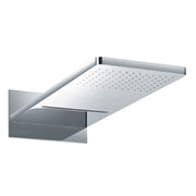 Soffione Oslo 48.3x20.5cm in acciaio a 2 getti con corpo ad incasso by CeramicStore | Lo specialista del tuo bagno