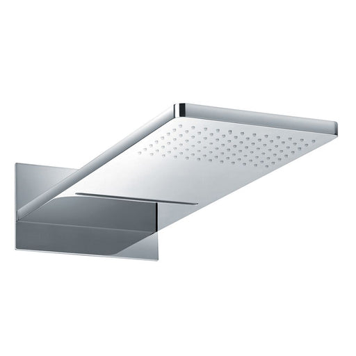 Soffione Oslo 48.3x20.5cm in acciaio a 2 getti con corpo ad incasso by CeramicStore | Lo specialista del tuo bagno