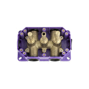 Soffione Stockholm 55x23cm con 2 getti e ispezionabile nichel by CeramicStore | Lo specialista del tuo bagno