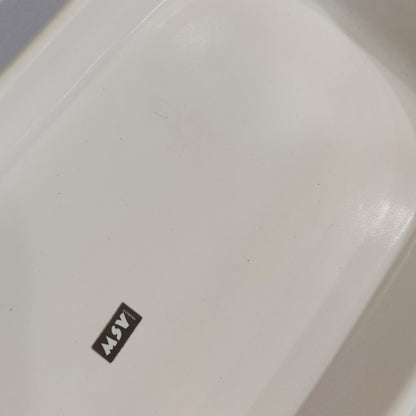 Vassoio in ceramica modello Maonie colore bianco - VERSIONE OUTLET by CeramicStore | Lo specialista del tuo bagno