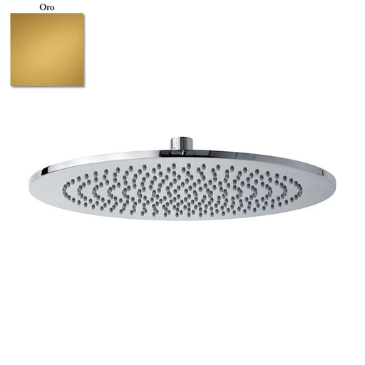 Soffione tondo Vienna 400mm oro monogetto con snodo e ispezionabile by CeramicStore | Lo specialista del tuo bagno