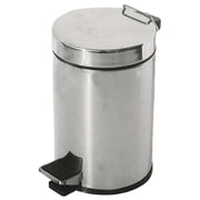 Pattumiera portarifiuti modello Laika in Acciaio Inox da 12 lt - Cromato by CeramicStore | Lo specialista del tuo bagno