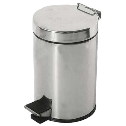 Pattumiera portarifiuti modello Laika in Acciaio Inox da 20 lt - Cromato by CeramicStore | Lo specialista del tuo bagno