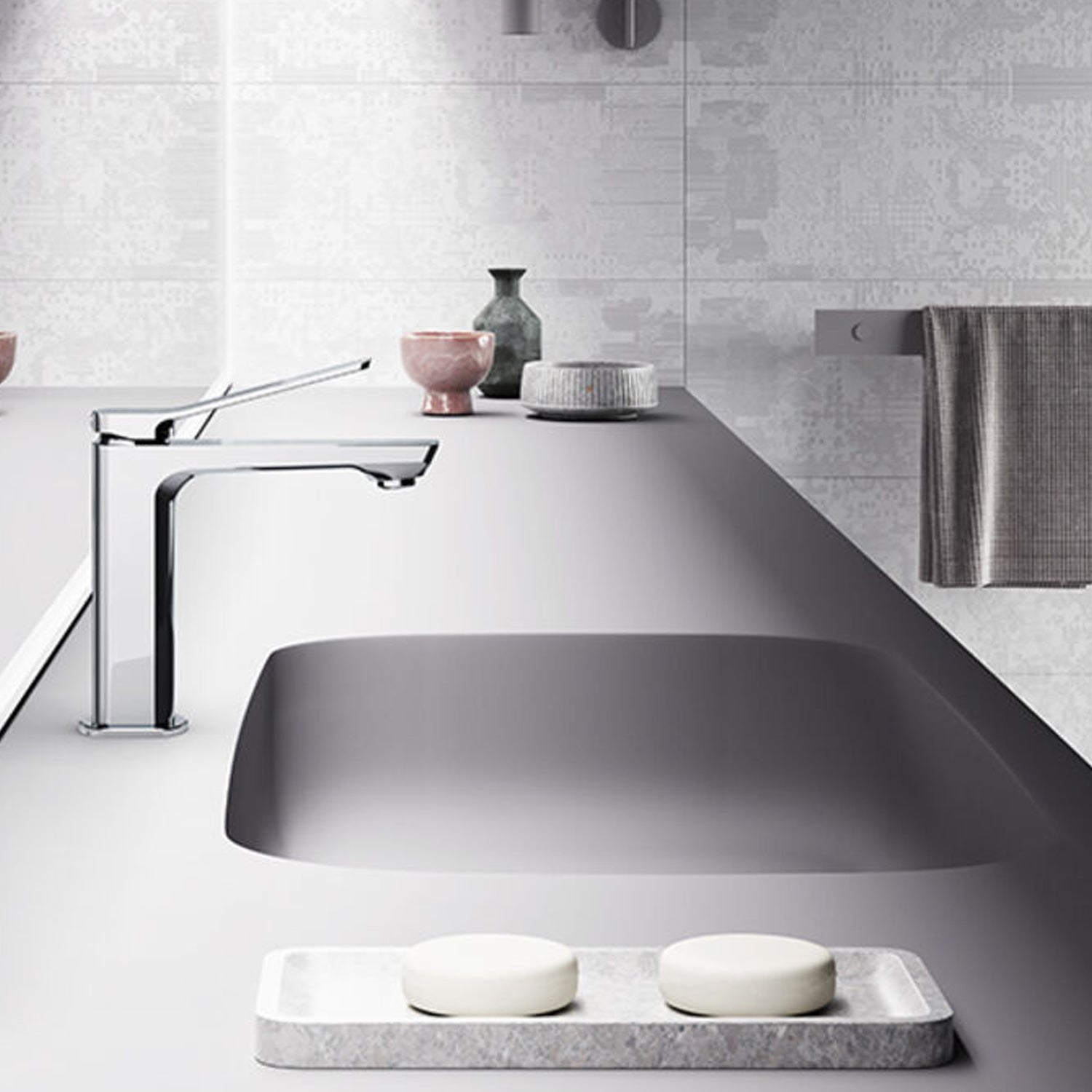 Miscelatore lavabo senza scarico Paffoni serie Tilt - Cromo by CeramicStore | Lo specialista del tuo bagno