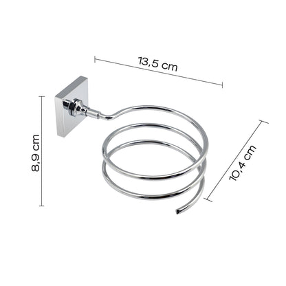 Gedy Porta Phon A Muro Fuji Serie Di Gedy - Cromato by CeramicStore | Lo specialista del tuo bagno