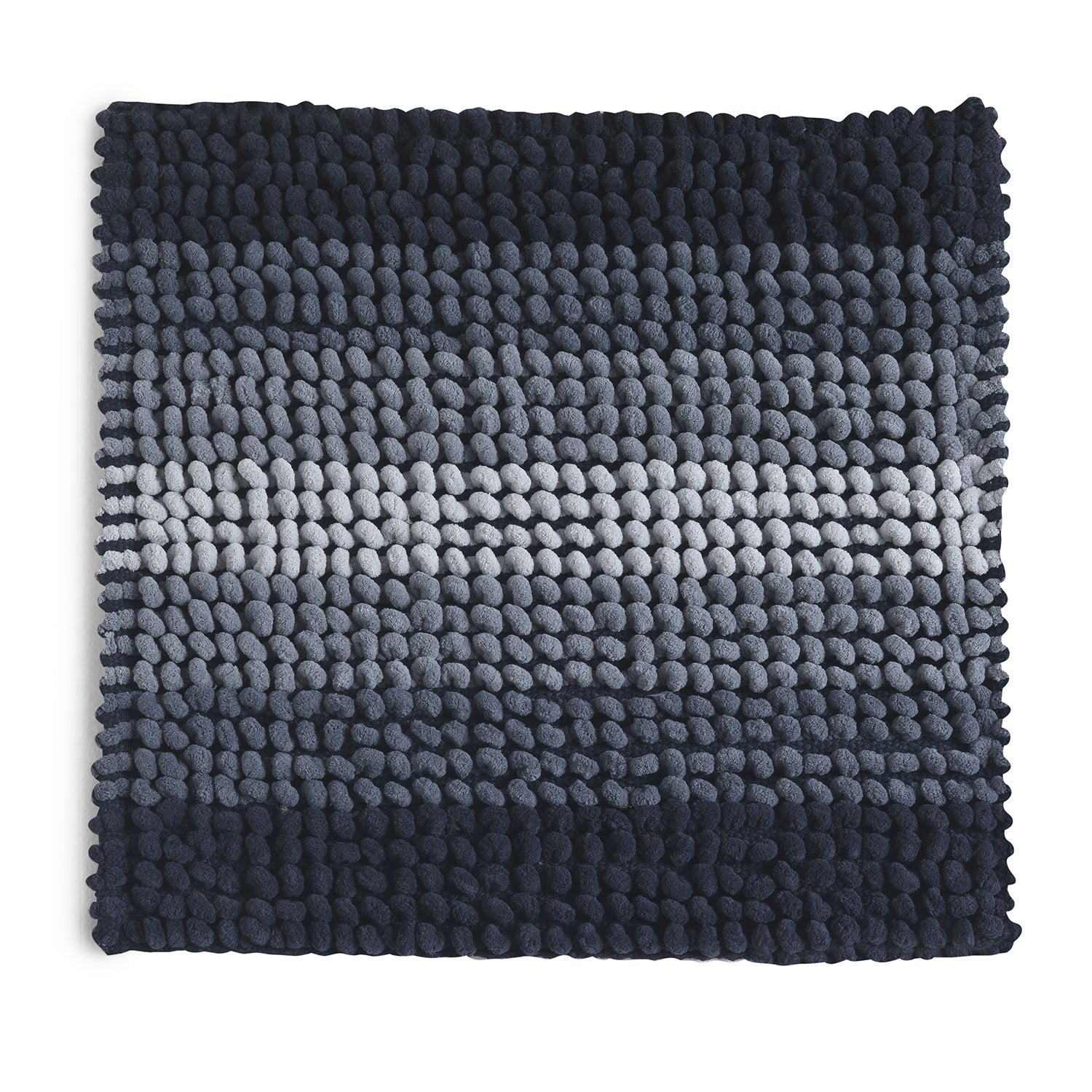Tappeto 50x50 in cotone e poliestere con fondo antiscivolo Bubble di Gedy - Blu by CeramicStore | Lo specialista del tuo bagno