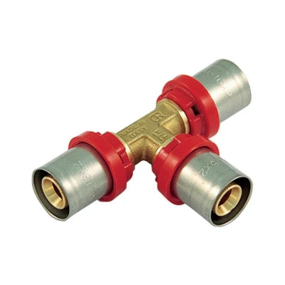 Raccordo press a t compact per multistrato 20 x 2 0 20 x 2 0 20 x 2 0