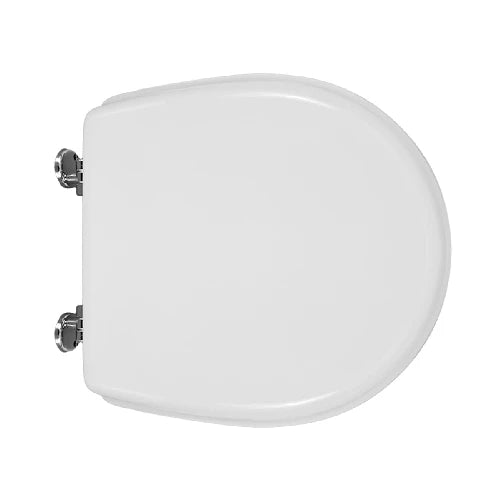 Sedile wc per galassia vaso m2 45 forma 2 bianco -cerniere c espansione