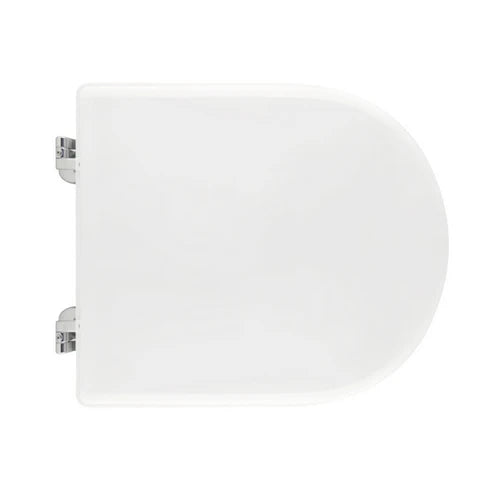 Sedile wc per flaminia vaso app forma 7 bianco -cerniere c espansione