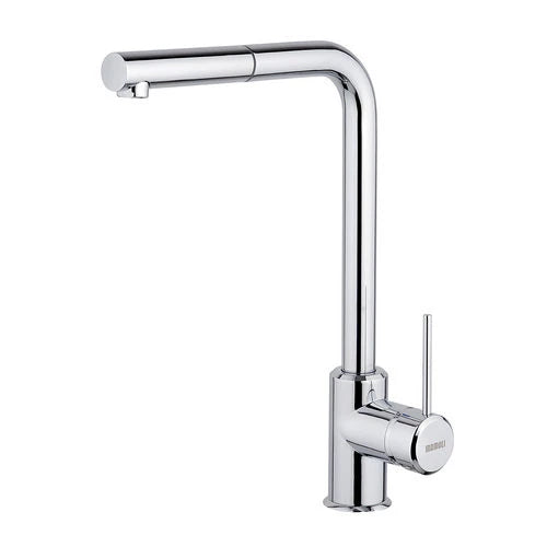 Miscelatore lavello canna alta pico con doccia estraibile cromo
